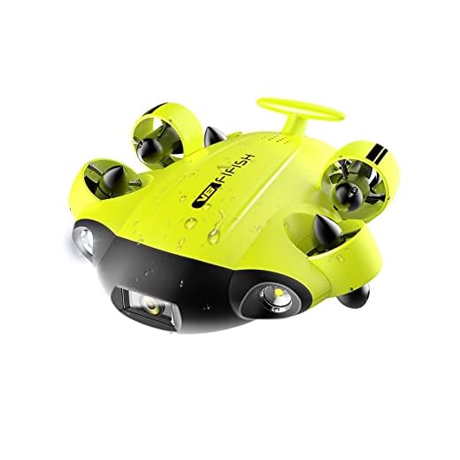 FIFISH V6 Underwater Drone with AI Vision Lock, QYSEA 360° Omnidirectional Movement Underwater ROV with 4K Camera, Portable Robot with VR Control, 166° UWA, App Control, Depth Hold (330ft Dive)