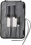 Babish German High-Carbon 1.4116 Couverts en acier, 3-Piece avec rouleau de knife