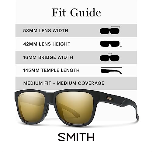 Image of SMITH Lowdown Slim 2 Sunglasses with Polarized Lenses - Performance Sports Active Sunglasses For Men & Women