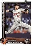 2025 Topps #32 Chayce McDermott RC Rookie Baltimore Orioles MLB Series 1 Baseball Base Trading Card