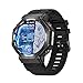 ZLKJ SW8(Black) - Smartwatch da uomo da 3,5 cm, con Bluetooth,...