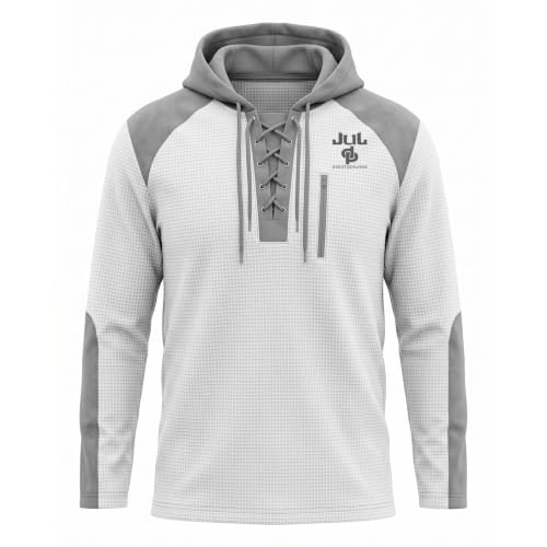 Sweat capuche homme JuL oversize en coton mélangé doux pour le quotidien