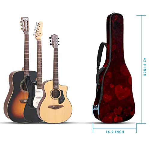 Housse pour guitare acoustique avec motif floral violet 1 cm d’épaisseur rembourré 101,6 cm, 101,6 cm, 102,7 cm… - Les Beatles, Paul McCartney, John Lennon, RIngo Starr, George Harrison Housse pour guitare acoustique avec motif floral violet 1 cm d'épaisseur rembourré 101,6 cm, 101,6 cm, 102,7 cm… – Image 6