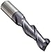YG-1 E5254 Carbide Square Nose End Mill, TIALN Multilayer Finish, 42 Deg Helix, 2 Flutes, 3.5" Overall Length, 0.5625" Cutting Diameter, 0.5625" Shank Diameter