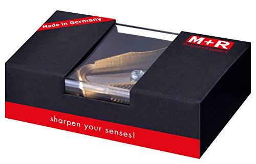 M + R 706010000 Pollux Sharpener, Simple Brass Gift Packaging