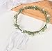 Vividsun Bridal Green Leaf Crown Bohemian Headpiece Floral Headband Photo Prop (leaf)