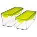 Produktbild Genius a33501 rechteckig Box 3,5l Lime, transparent 2pc (S) Frischhaltedose, Frischhaltedosen (900 g, 2 PC (S))