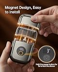 Electric Foil Shaver For Men: Portable electric razor men for Beard/Face - 3 Floating Blade USB-C Fast Rechargeable - Waterproof Wet Dry for Travel & Home