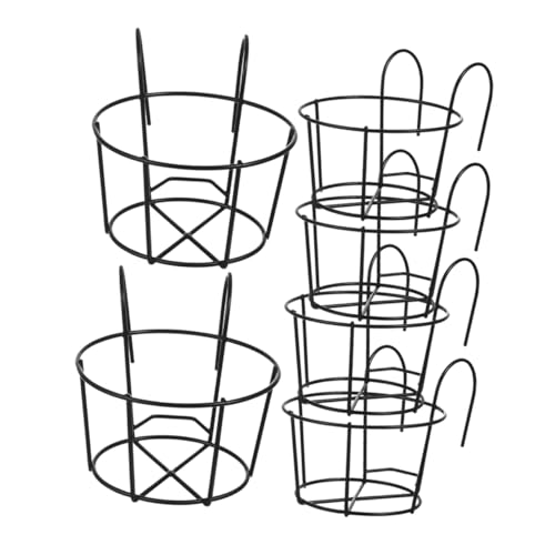 TOYANDONA 6 Pièces Support Mural pour Jardinière Intérieur Support pour Bac à Fleurs de Suspension pour Bac à Fleurs