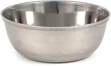 Tredoni Large Sauce Bowl 6" - Candy Snacks Dips Bowl, 750ml Stainless Steel Salad Bowl 15 cm = 6 inch // 750 ml, 1 pcs