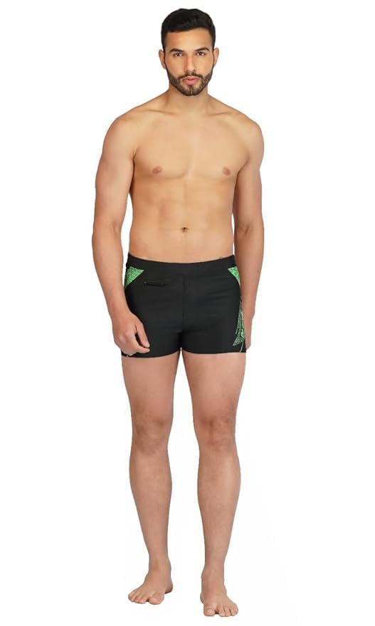 Men Swimming Shorts Trunks Costume| Premium Lycra Nylon Blend Fabric for Great Comfort | Stretchable | Ideal Swimwear for Boys