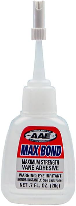 Arizona Archery Enterprises MAX Adhesion KIT Fletching Glue, Primer Pen, Arrow Wipes for Vanes Fletches Application AAE