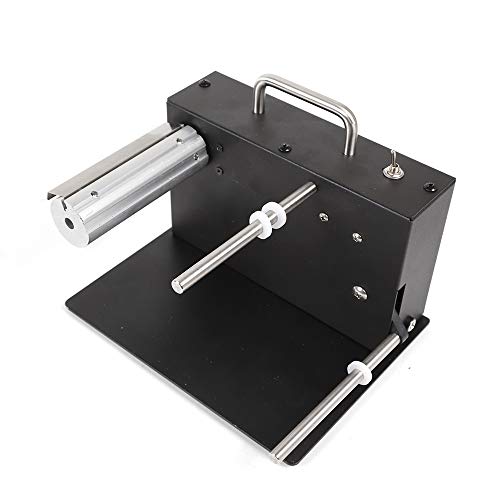 Xianxus Label Rewinder Automatic Label Rewinder Automatic Synchronization Rewind Bar Code Tags 110V-220V Rewinding Machine 180MM