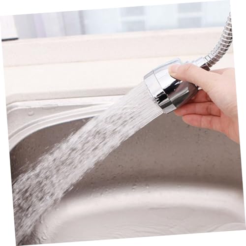 Ahorro de agua para cocina y baño con este extensor de grifo filtro regulable de 12 centímetros 8