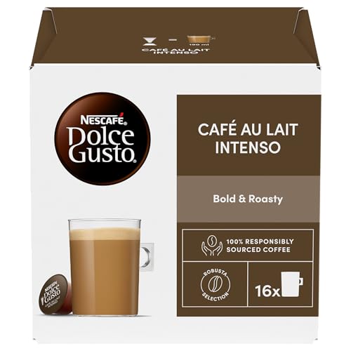 NESCAFE DOLCE GUSTO Café Au Lait Intenso 16 Drinks