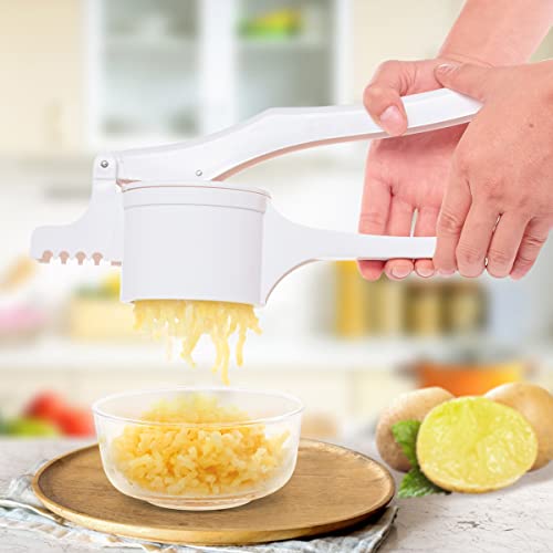 Potato Ricer And Masher With 3 Interchangeable Discs, Large Capacity Labor-Saving Handle Great For Mashed Potatoes And Baby Food, Spaetzle Maker Press #TOP5