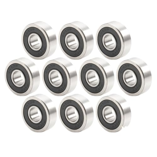 Rodamiento 606RS de 6x17x6 mm ABEC-5 con doble sellado de caucho para motores y piezas pack de 10