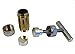 T Handle Pollen Press Tool 3.5 Inch Heavy Duty Metal Alloy 2 Tone by Herb Master