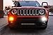 iJDMTOY White DRL Light, Amber Turn Signal Light Replacement Bulbs w/Hyper Flash Bypass Resistor Decoders Combo Compatible With Jeep 2015-18 Pre-LCI Renegade