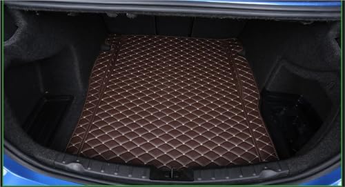 Tapis de Coffre Pour BMW E90 E91 E92 Cuir Noir Fil Rouge Proprotection - 5