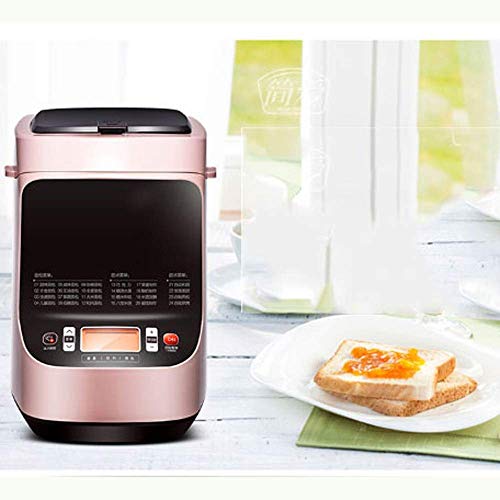 ALYR Automatische Brotbackmaschine, Brotbackautomaten mit Rezeptheft Multifunktionales Intelligent Bäckereimaschine Start-Verzögerungs-Funktion,A – Bild 7