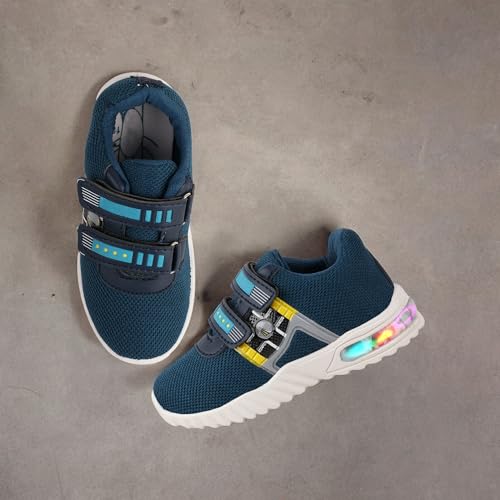 Image of LEVOT Hunter-3 LED Light Slipon Casual & Running Shoes for Boys & Girls
