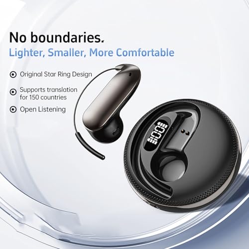Auriculares Bluetooth con Traductor Inteligente y Gancho de Oreja miniatura 2