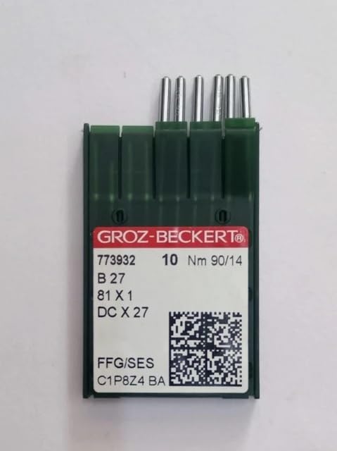 GROZ BECKERT Metal Dcx27 Sewing Needle (Silver, Nm 90/14) : Amazon