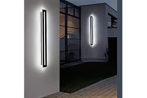 12 Inch Outdoor LED Wall Lighting Fixture with Modern Long Strip Design...