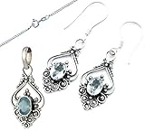 Lieferung in Schmuckschachtel mit samtierten Schaumeinlage