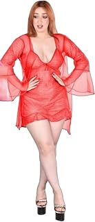 قميص وروب لون احمر