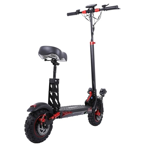 Electric Scooter Adults 37 Miles Range 34 Mph Max Speed