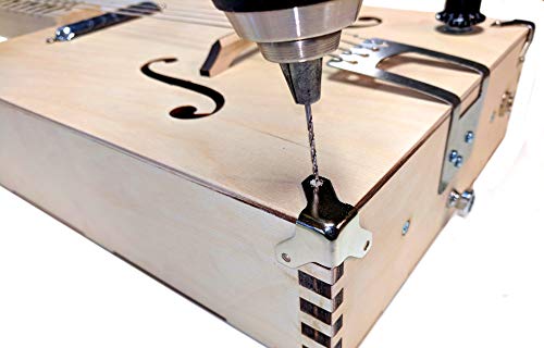 The "Tupelo Tenor" 4-String Electric Box Guitar Kit - Easy To Build, Great Acoustic Tone #TOP4