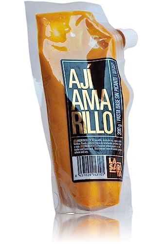 Pasta Base de Ají Amarillo ¡SIN PICANTE! La Sarita - 200g - El ingrediente fundamental en la...