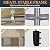 Shintenchi Portable Garage Canopy,12x20 FT Heavy-Duty Design Carport,Carport Canopy with Side-Opening Removable Door & Roll-Up Window,Portable Car Port for Car, Truck, Boat,Khaki