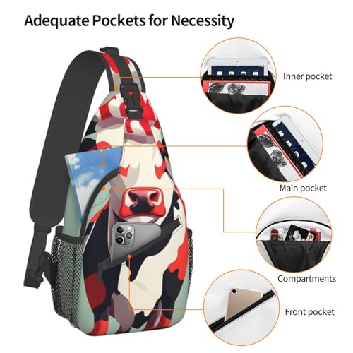 Mochila tipo bandolera para senderismo y viaje miniatura 4