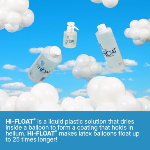 Image of Hi-Float Company Ultra Hi-Float Balloon, 24 oz, Multicolor, with Pump