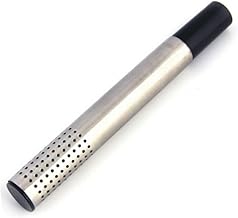 Hemoton Filtro De Café Coador Inoxidável Infusor De Chá De Viagem Infusor De Chá Infusor De Folhas Soltas Infusor De Chá Tubos De Filtro De Chá Aço Inoxidável Prata Infusor De Chá Coador