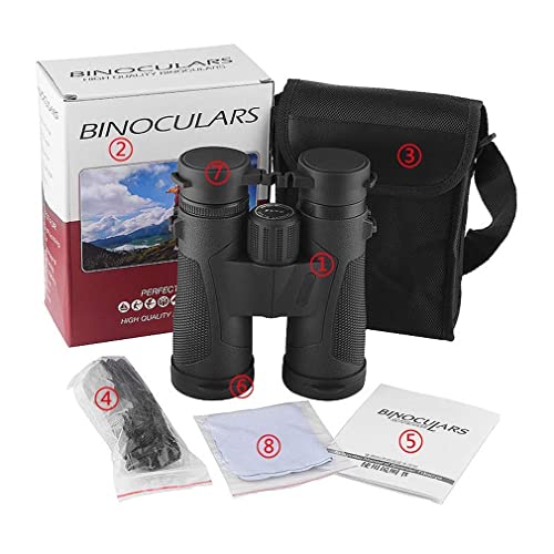 Mini binoculares HD para adultos con visión nocturna y resistente al agua miniatura 6