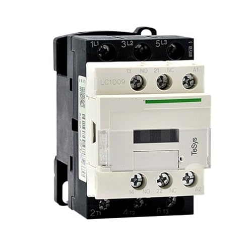 Contacteur 220v AC 3 phases commutateur rail 3P LC1D38 110V