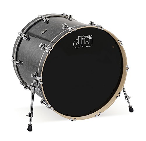 DW Performance Series Bass Drum - 18 Inches X 22 Inches Black Diamond FinishPly