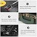 Vinyl Record Player Bluetooth Turntable 3-Speed Suitcase Portable Vintage Belt-Driven Record Player with Built-in Speakers RCA Line Out AUX in Headphone Jack Military Green