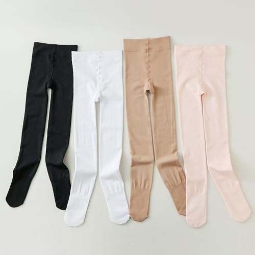 EPEIUS Fleece Lined Tights for Girls Winter Tights Toddler Ballet Tights Thick Warm Leggings 3-10 Years4