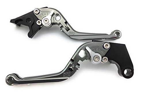 Palancas ajustables de aluminio para Kawasaki Z750R Z1000 y SX