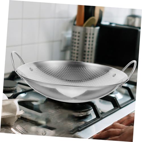 Wok de acero inoxidable Ipetboom con asas dobles miniatura 6
