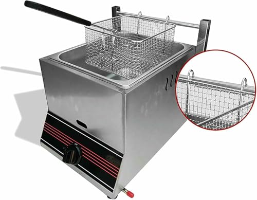 Friteuse à gaz inox pour réussir vos frites maison et repas de restaurant - 4