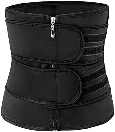 LMSXCT Waist Trainer for Women Underbust Double Straps Training Belt Workout Sport Girdle Workout Corset Cincher Body Shaper