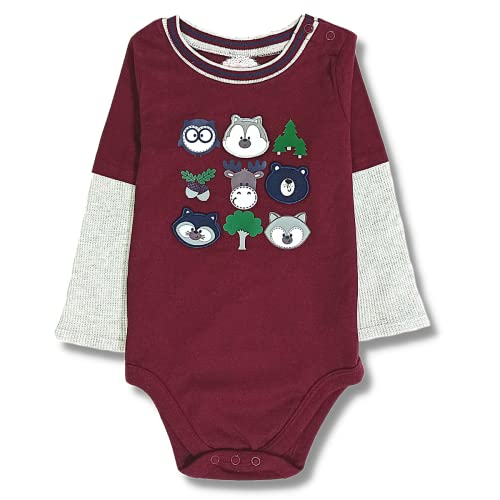 Image of TuddyBuddy 100% Cotton Multi Color Romper /Bodysuit /Onesies for Baby Boy & Baby Girl