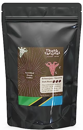 Thank the Goat Café en Grano Tostado Oscuro 12 oz miniatura 1