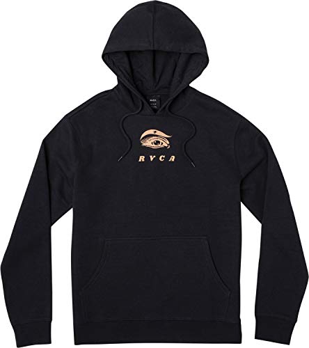 RVCA Womens Fauna Hoodie, Black, L